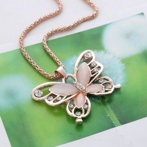 Butterfly Fashion accessories exquisite Necklace